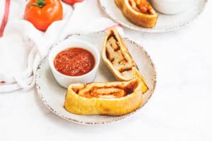 Seven Cheese Pizza Roll Ups - the flavors of SEVEN cheeses make these more than just a roll up.
