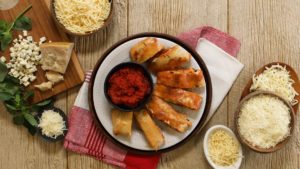 Seven Cheese Pizza Roll Ups