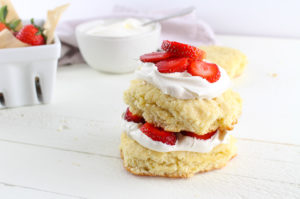 Strawberry Shortcake in a pile