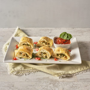 Classic Fontina Cheese and Chicken Stromboli