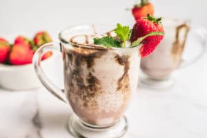 Chocolate Covered Strawberry Steamers