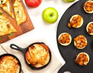 an assortment of apple recipes