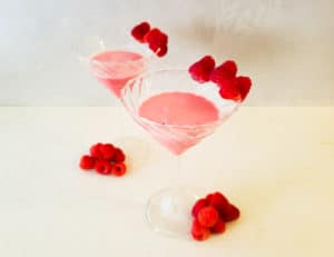 Tropical Raspberry Cocktail