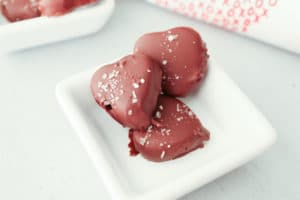 chocolate covered hearts