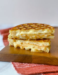 Apple Waffle Grilled Cheese Sandwich