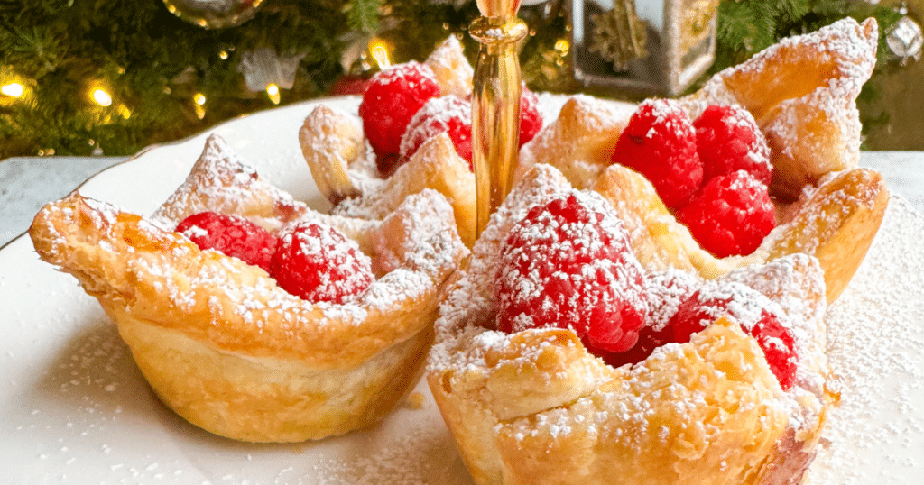 Fruit and Cheese Puff Pastry Cups Savor Recipes